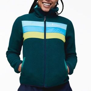 NWT Cotopaxi Fleece Full Zip Jacket | Women’s M | Green